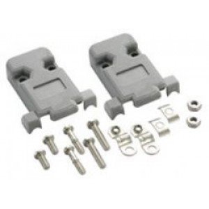 Capa Para Conector DB9 Cinza Com Kit Curto Capa Para Conector DB9 Cinza Com Kit Curto
