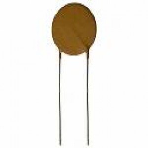 Capacitor Disco Cerâmico 1,8nF X 2KV (1K8/1,8KpF/182) Capacitor Disco Cerâmico 1,8nF X 2KV (1K8/1,8KpF/182)
