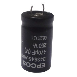 Capacitor Eletrolitico 470uF X 250V