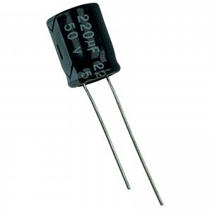 Capacitor Eletrolitico 220uF X 50V