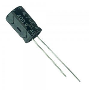 Capacitor Eletrolitico 4,7uF X 400V Capacitor Eletrolitico 4,7uF X 400V