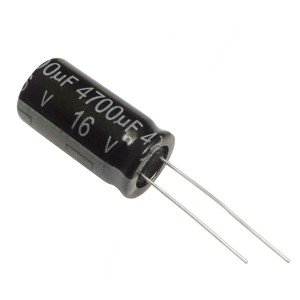 Capacitor Eletrolitico 4700uF X 16V Capacitor Eletrolitico 4700uF X 16V