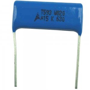 Capacitor Poliester Epcos 150nF X 630V (154/150KPF/0,15uF) B32522 Capacitor Poliester Epcos 150nF X 630V (154/150KPF/0,15uF) B32522