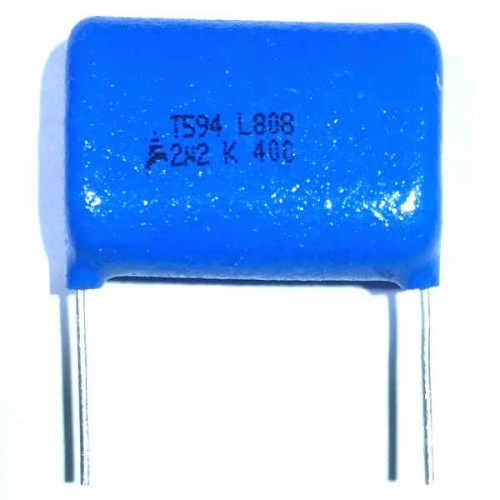 Capacitor Poliester Epcos 2,2uF x 400V B32594c6225K8 Capacitor Poliester Epcos 2,2uF x 400V B32594c6225K8