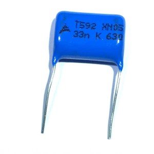Capacitor Poliester Epcos 33nF X 630V (33KpF/33K/333) B32592C8333K8 Capacitor Poliester Epcos 33nF X 630V (33KpF/33K/333) B32592C8333K8