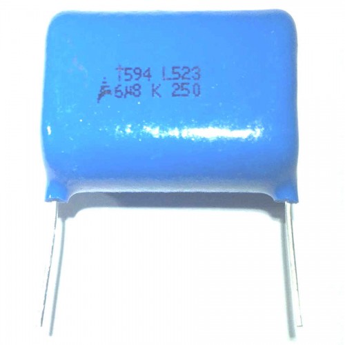 Capacitor Poliester Epcos 6,8uF X 250V (6u8/685) B32594C3685K8 Capacitor Poliester Epcos 6,8uF X 250V (6u8/685) B32594C3685K8