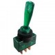 Chave Alavanca ASW-13D Verde 3T 12V Com Lâmpada Chave Alavanca ASW-13D Verde 3T 12V Com Lâmpada