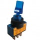 Chave Alavanca ASW-14D Azul 3T 12V Com Lâmpada Chave Alavanca ASW-14D Azul 3T 12V Com Lâmpada