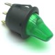 Chave Alavanca MRS-101N Verde Com Neon (3T Liga/Desliga) Chave Alavanca MRS-101N Verde Com Neon (3T Liga/Desliga)