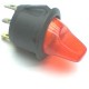 Chave Alavanca MRS-101N Vermelha Com Neon (3T Liga/Desliga) Chave Alavanca MRS-101N Vermelha Com Neon (3T Liga/Desliga)