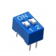 Chave Dip Switch 2 Vias 180 Graus (KF1001-02) Chave Dip Switch 2 Vias 180 Graus (KF1001-02)
