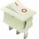 Chave Gangorra KCD1-102 Branca 3 Terminais Com Marcação Chave Gangorra KCD1-102 Branca 3 Terminais Com Marcação