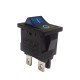 Chave Gangorra KCD1-104N Azul Com Neon Liga/Desliga 4T