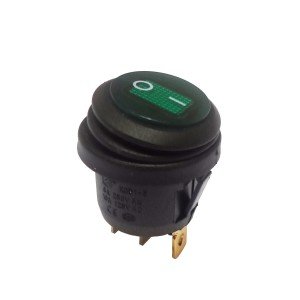 Chave Gangorra KCD1-105N-W Verde Neon 3T a Prova D'Água