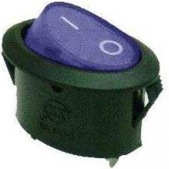 Chave Gangorra KCD1-115N Azul Com Neon Chave Gangorra KCD1-115N Azul Com Neon