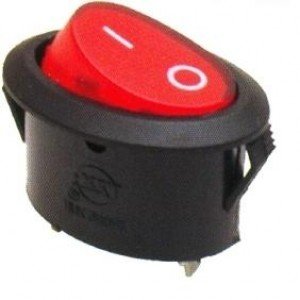 Chave Gangorra KCD1-115N Vermelha Com Neon