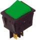 Chave Gangorra KCD4-201C2 Verde Pulsante 2T NF Sem Marcação Chave Gangorra KCD4-201C2 Verde Pulsante 2T NF Sem Marcação