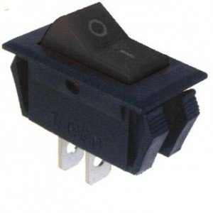 Chave Gangorra KCD6-101 Preta Com Marcação 2T