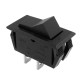 Chave Gangorra KCD6-101 Preta Sem Marcação 2T Chave Gangorra KCD6-101 Preta Sem Marcação 2T
