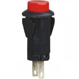 Chave PBS-27B Vermelha 2T Sem Trava (Tipo Push Button)