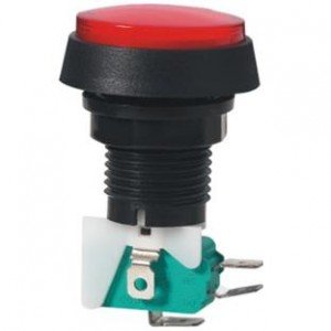 Chave PBS-32 Vermelha (Tipo Push Button)
