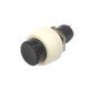 Chave Push Button DS-450 Preta Com Trava Chave Push Button DS-450 Preta Com Trava