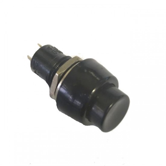 Chave Push Button DS-451 Sem Trava Preto 2T Chave Push Button DS-451 Sem Trava Preto 2T