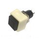 Chave Push Button DS-461 Sem Trava Preta 2T Chave Push Button DS-461 Sem Trava Preta 2T