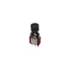 Chave Push Button DS-612 Sem Trava Preta Chave Push Button DS-612 Sem Trava Preta