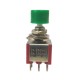 Chave Push Button DS-622 Sem Trava Verde Chave Push Button DS-622 Sem Trava Verde