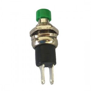 Chave Push Button PBS-110 Sem Trava Verde Chave Push Button PBS-110 Sem Trava Verde