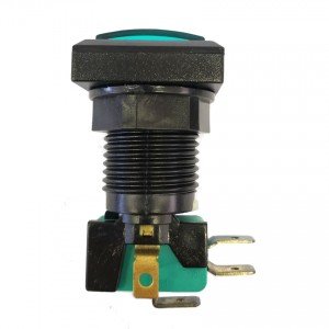 Chave Push Button PBS-31 Sem Trava Verde Chave Push Button PBS-31 Sem Trava Verde