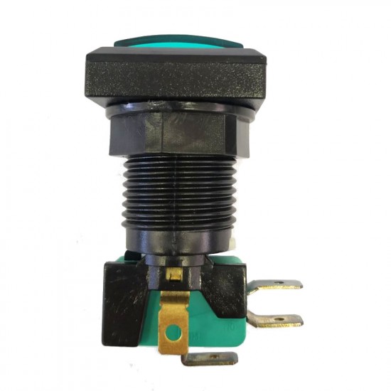 Chave Push Button PBS-31 Sem Trava Verde Chave Push Button PBS-31 Sem Trava Verde