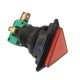 Chave Push Button PBS-33 Sem Trava Vermelha Chave Push Button PBS-33 Sem Trava Vermelha