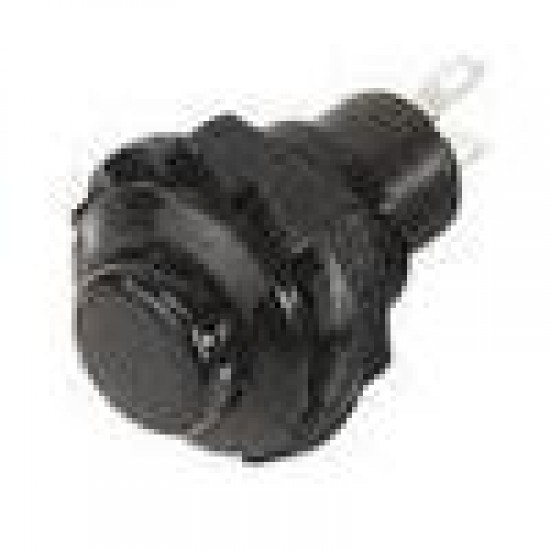Chave Push Button R13-502 Sem Trava Preto Chave Push Button R13-502 Sem Trava Preto