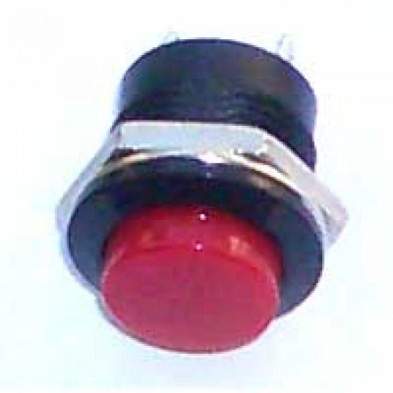 Chave Push Button R13-507 Sem Trava Vermelha Chave Push Button R13-507 Sem Trava Vermelha
