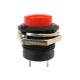 Chave Push Button R13-507 Sem Trava Vermelha Chave Push Button R13-507 Sem Trava Vermelha