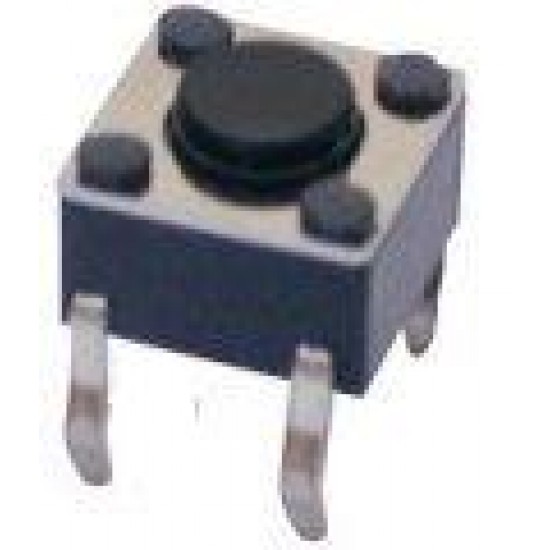 Chave Tactil 6x6x4,3mm 4 Terminais Chave Tactil 6x6x4,3mm 4 Terminais