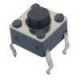 Chave Tactil 6x6x5mm 4 Terminais Chave Tactil 6x6x5mm 4 Terminais