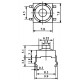 Chave Tactil KLT-112 Emborrachada 8x8 4T 180G Cinza Chave Tactil KLT-112 Emborrachada 8x8 4T 180G Cinza