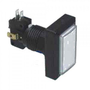Chave PBS-34 Branca (Tipo Push Button)