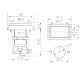 Chave PBS-34 Branca (Tipo Push Button) Chave PBS-34 Branca (Tipo Push Button)