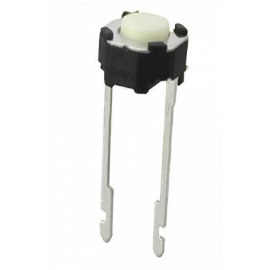 Chave Tactil TSY6650 2T 180G Branca (Redonda 5mm) Chave Tactil TSY6650 2T 180G Branca (Redonda 5mm)
