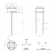 Chave Tactil TSY6650 2T 180G Branca (Redonda 5mm) Chave Tactil TSY6650 2T 180G Branca (Redonda 5mm)