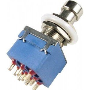 Chave 3PDT Para Pedal De Efeito De Guitarra