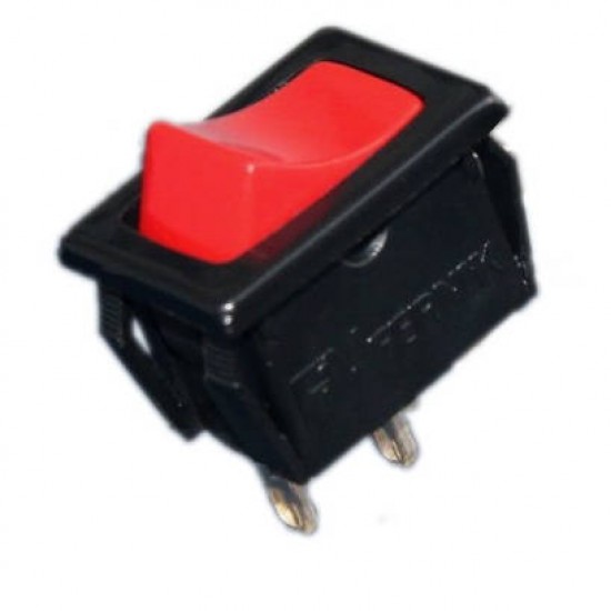 Chave Gangorra FK-303-1-2 Pulsante 1 Lado NA Vermelha Sem Marcação Chave Gangorra FK-303-1-2 Pulsante 1 Lado NA Vermelha Sem Marcação