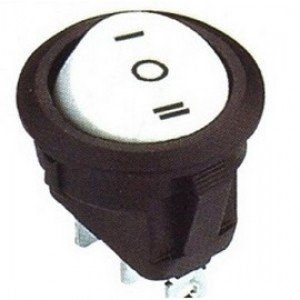 Chave Gangorra KCD1-106A-103O 81GBA Branca E Preto