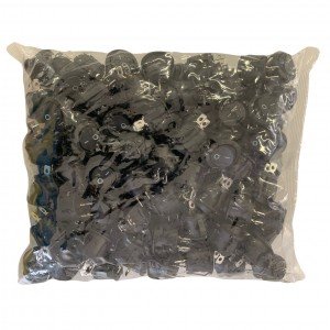 Chave Gangorra KCD1-106-101 Preta Pacote com 100 Peças