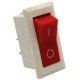 Chave KCD2-101 Branca Com Marcação 2T 15A 250V Chave KCD2-101 Branca Com Marcação 2T 15A 250V