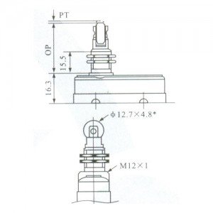 Chave Micro Switch KW-15GQ21-B
